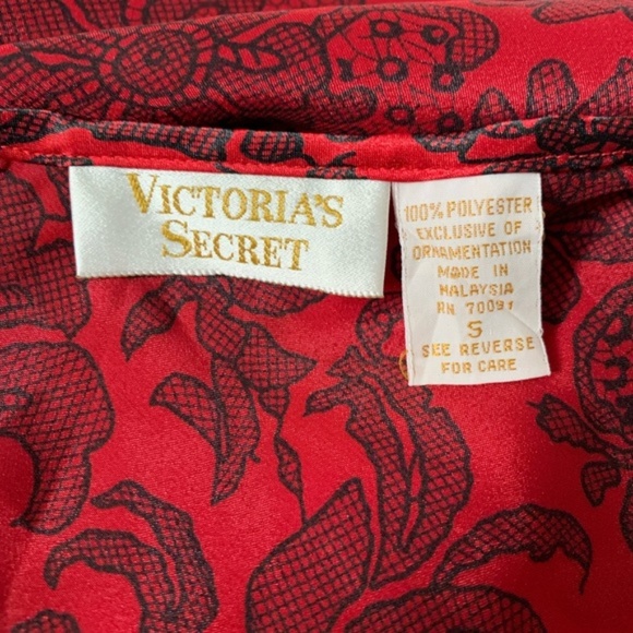 Vtg 80s 90s Gold Label Victoria’s Secret Lace Tank - Picture 4 of 4